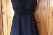 BNWT Vila Black Halter Neck Top Size M