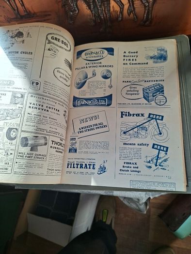 Old Heavy Practical Motorist and Motor Cyclist Repair Book Lots of Old Advertisements, postage available or collection