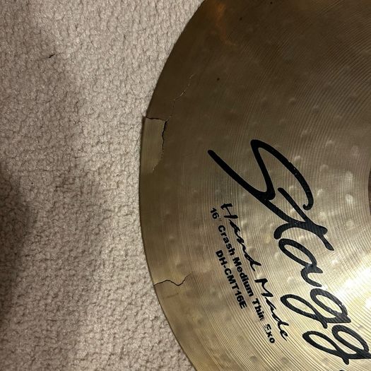 Stagg 16" Crash