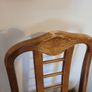 Six quality Hardwood Dining Chairs. Image 2
