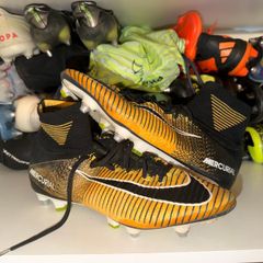 Nike Mercurial Superfly V SG-PRO Lock In Let Loose Laser Orange/Black/White 831956-801 Player Worn