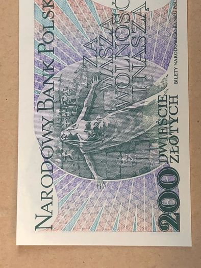 UNCIRCULATED Crisp  Polish banknotes x 5