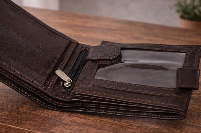 Genuine Leather Wallet Luxury Handmade RFID Secure Wallet