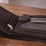 Genuine Leather Wallet Luxury Handmade RFID Secure Wallet Image 3