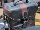 Canon Vintage SLR & DSLR Leather Camera Bag - Used Condition