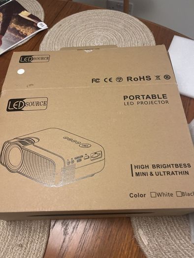 Portable LED Mini Projector