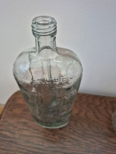Beautiful Collection of 5 Antique & Vintage Glass Bottles c. 1890s 1930s