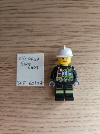lego cty0627 firelady, set 60107