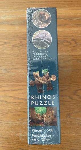 Brand New Rhino 500 Piece Jigsaw puzzle