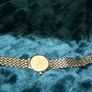 Glycine Gold Ladies Bracelet Watch SWISS Made fresh battery works fine Image 4