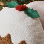 Christmas Pudding Cushion Image 3