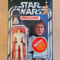 Star Wars Han Solo Stormtrooper Disguise 3.75 " Scale (Unpunctured) From The New Retro Collection