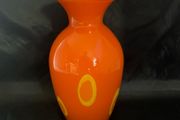 Retro art glass vase