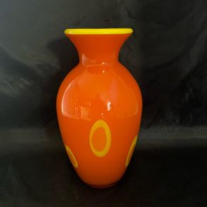 Retro art glass vase