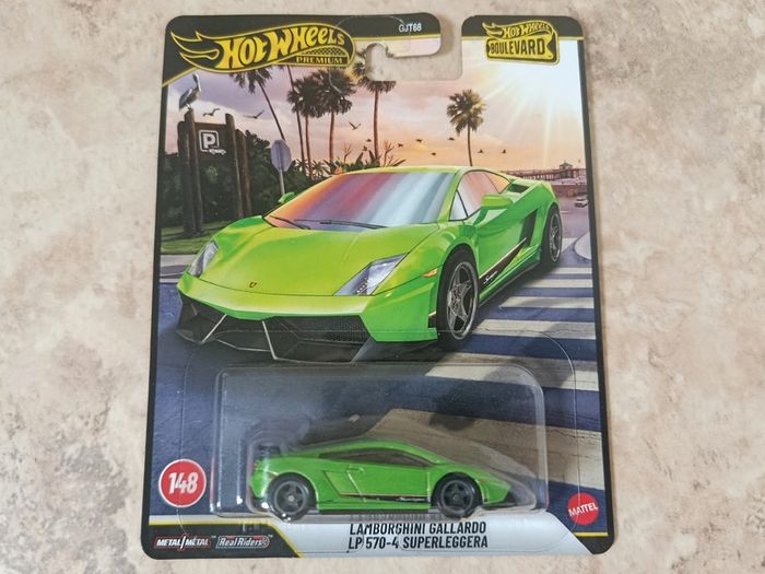 Hot Wheels Premium Boulevard Lamborghini Gallardo LP 570-4 Superleggera GJT68