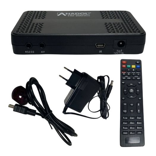 Anadol HD 200 Mini FULL HD 1080p Free To Air Satellite receiver