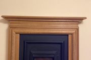 Gas Fire and solid wood surround