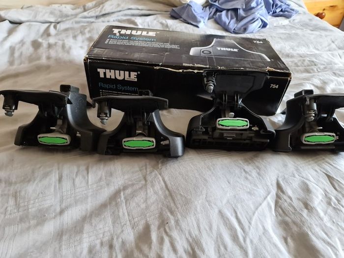 thule footpack 754 + fitting kit 1592