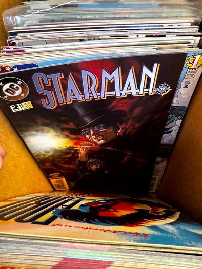 DC Long Comic Box w 250 comics for Sale (2)
