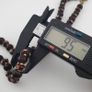 Antique Venetian African Style Eyes & Brown African Glass Beads Necklace Image 5