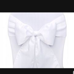 Wedding chair sashes