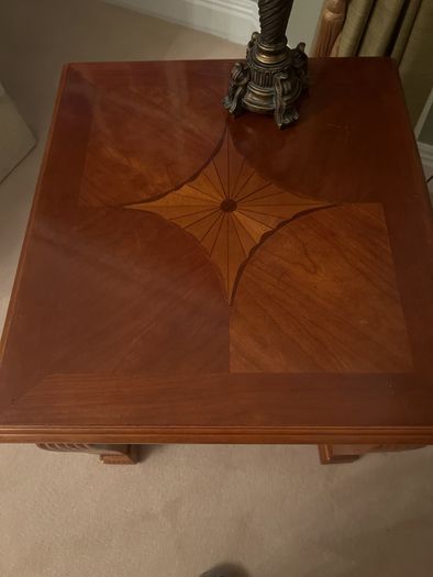 Trio of tables Console, Coffee & Lamp