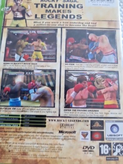 Rocky Legends Xbox Original Games Original
