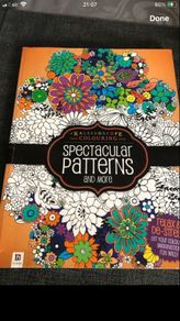 Adults colouring book