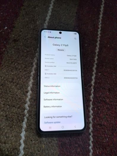 Samsung Galaxy Z Flip6