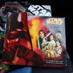 star wars collectable  pin set 2005