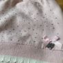 Baby Pink Le Chic Girls Hat & Scarf Image 3