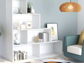 Book Cabinet/Room Divider White 155x24x160 cm Chipboard