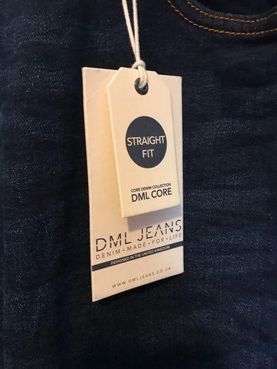 DML Jeans Hunter size 34 waist 32 leg New with tags