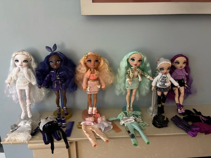 Rainbow high dolls x6