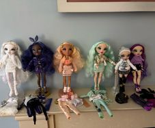Rainbow high dolls x6