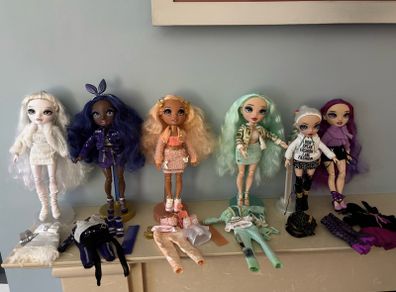 Rainbow high dolls x6