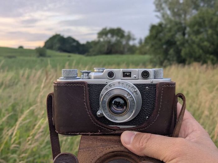RARE FED-1 Vintage Leica II Copy, 1955, Film Tested, M39 Rangefinder Camera