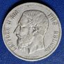 1871 Belgium 5 Francs - Leopold II Silver coin Image 3
