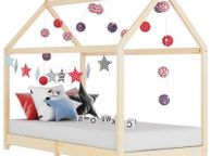 main image for ad Kids Bed Frame Solid Pine Wood 90x200 cm