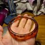 Vintage 1970s/1980s Neclace, Earrings and Bangle Set Image 3