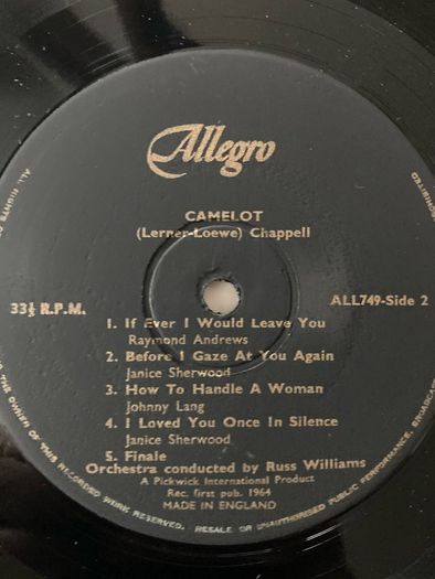 Camelot - Russ Williams Orchestra
