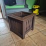 Hardwood handmade planter Image 6