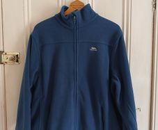 Navy mens large Trespass fleece