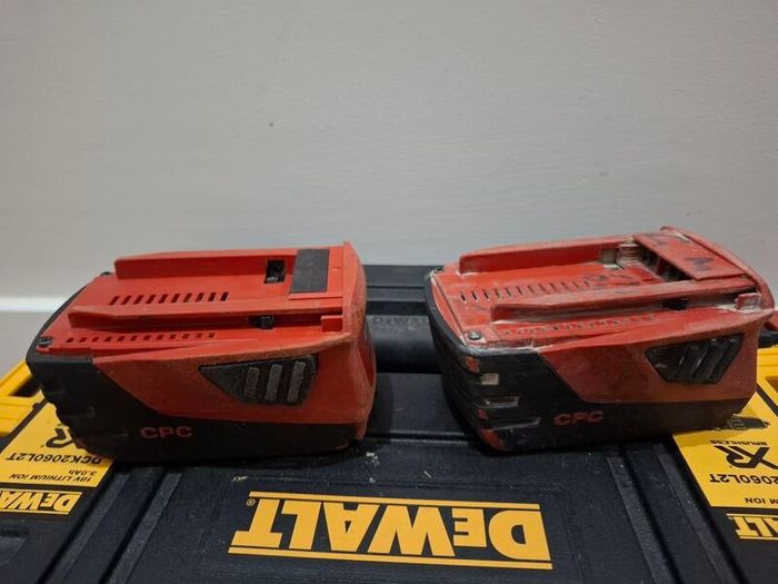 Hilti batteries 5.2 and 3.3 AH