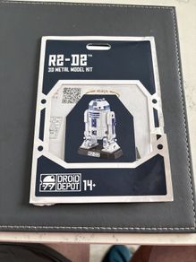 Disney R2 D2 Star Wars Metal Model Kit