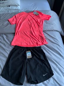 Nike t shirt and shorts set