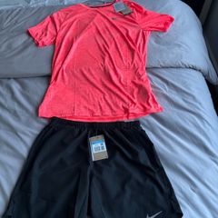 Nike t shirt and shorts set