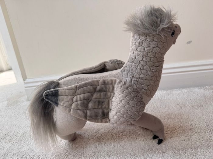 Buckbeak Hippogriff Plush Harry Potter Noble Collection Plush approx. 30 cm. Used Please see photos