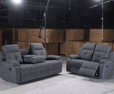 Belmont 3+2 Grey Recliner Sofa Range
