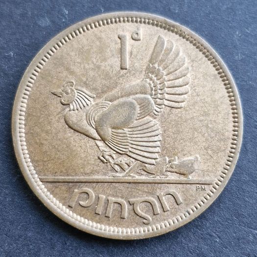 Ireland 1946 Penny 1d coin